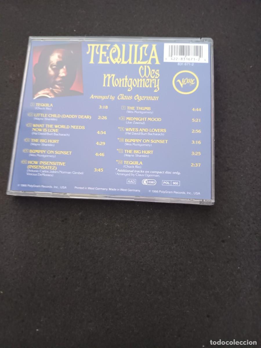 CDs de m&uacute;sica: TEQUILA. WES MONTGOMERY - Foto 2