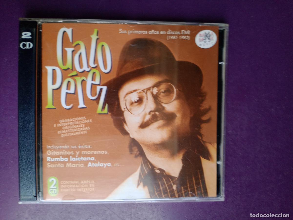 CDs de M&uacute;sica: Gato Perez &ndash; Sus Primeros A&ntilde;os En Discos EMI (1981-1982) - DOBLE CD RAMA LAMA 2003 - SALSA RUMBA