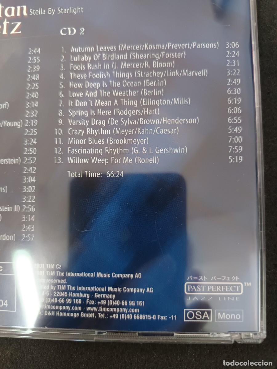 CDs de m&uacute;sica: 2 CD. STAN GETZ. STELLA BY STARLIGHT - Foto 4