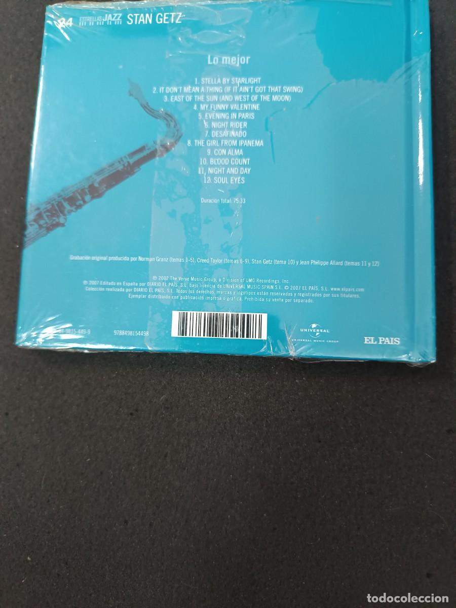 CDs de m&uacute;sica: STAN GETZ. LO MEJOR. EL PAIS - Foto 2
