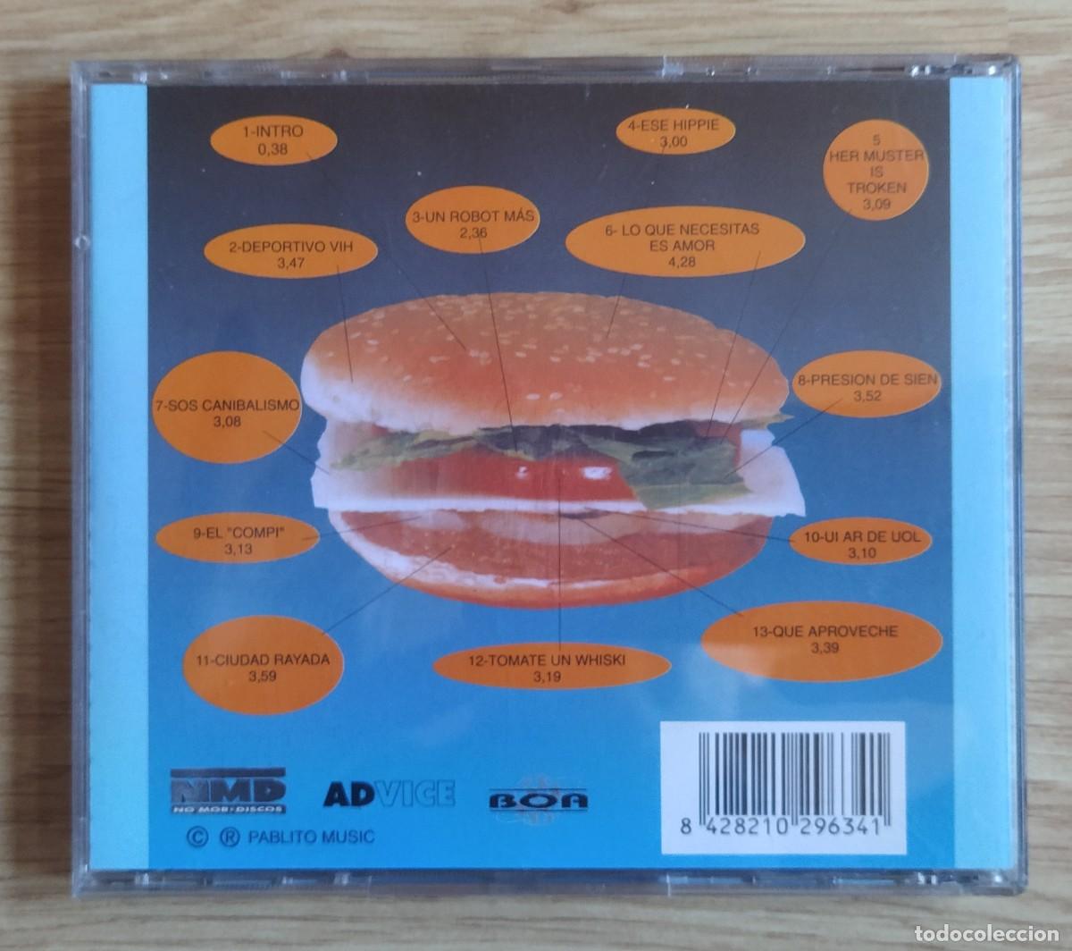 CDs de m&uacute;sica: CD Sindicato del Crimen - Que aproveche - Foto 2