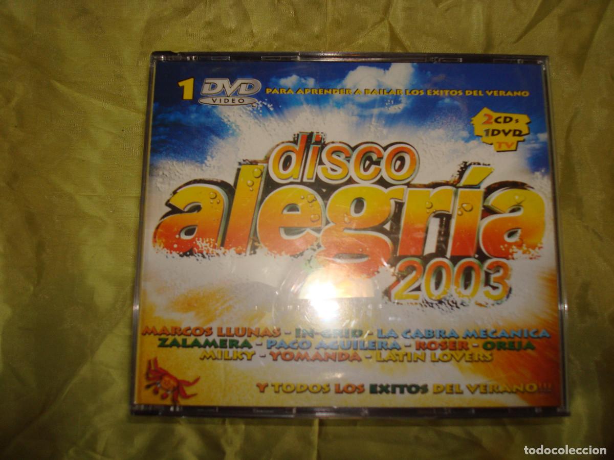 CDs de m&uacute;sica: DISCO ALEGRIA 2003. 2 CD&acute;S + DVD. - Foto 1