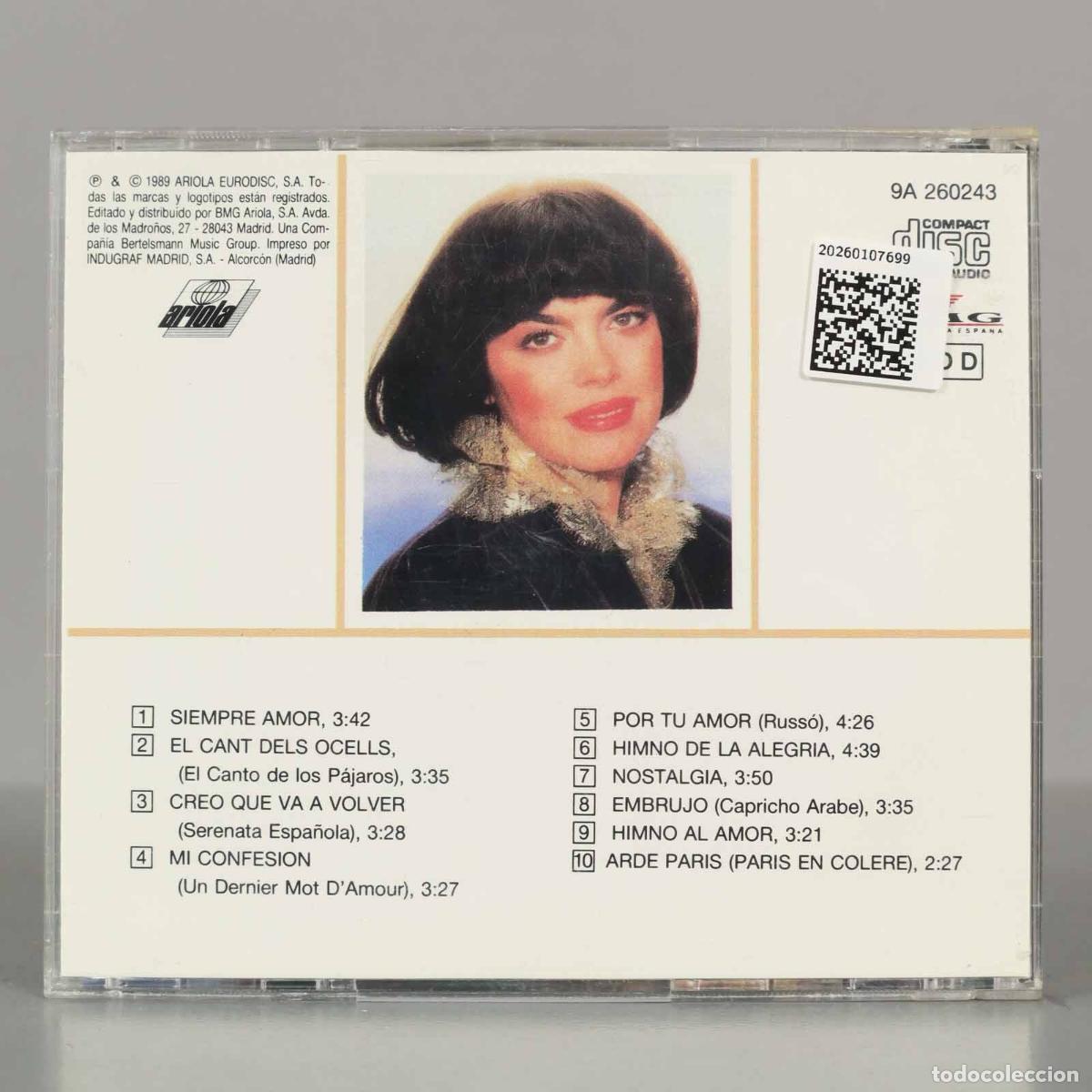 CDs de m&uacute;sica: CD. Mireille Mathieu &ndash; Embrujo - Foto 2