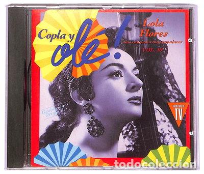 CD de M&uacute;sica: Copla y Ol&eacute;! Vol. 10- 0077778079828