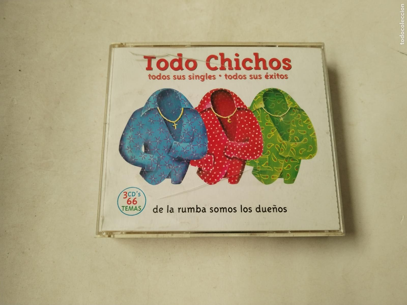 CDs de M&uacute;sica: Todo Chichos. Todos sus singles. Todos sus &eacute;xitos. 3 CDs. 66 temas - 2004 UNIVERSAL - C188