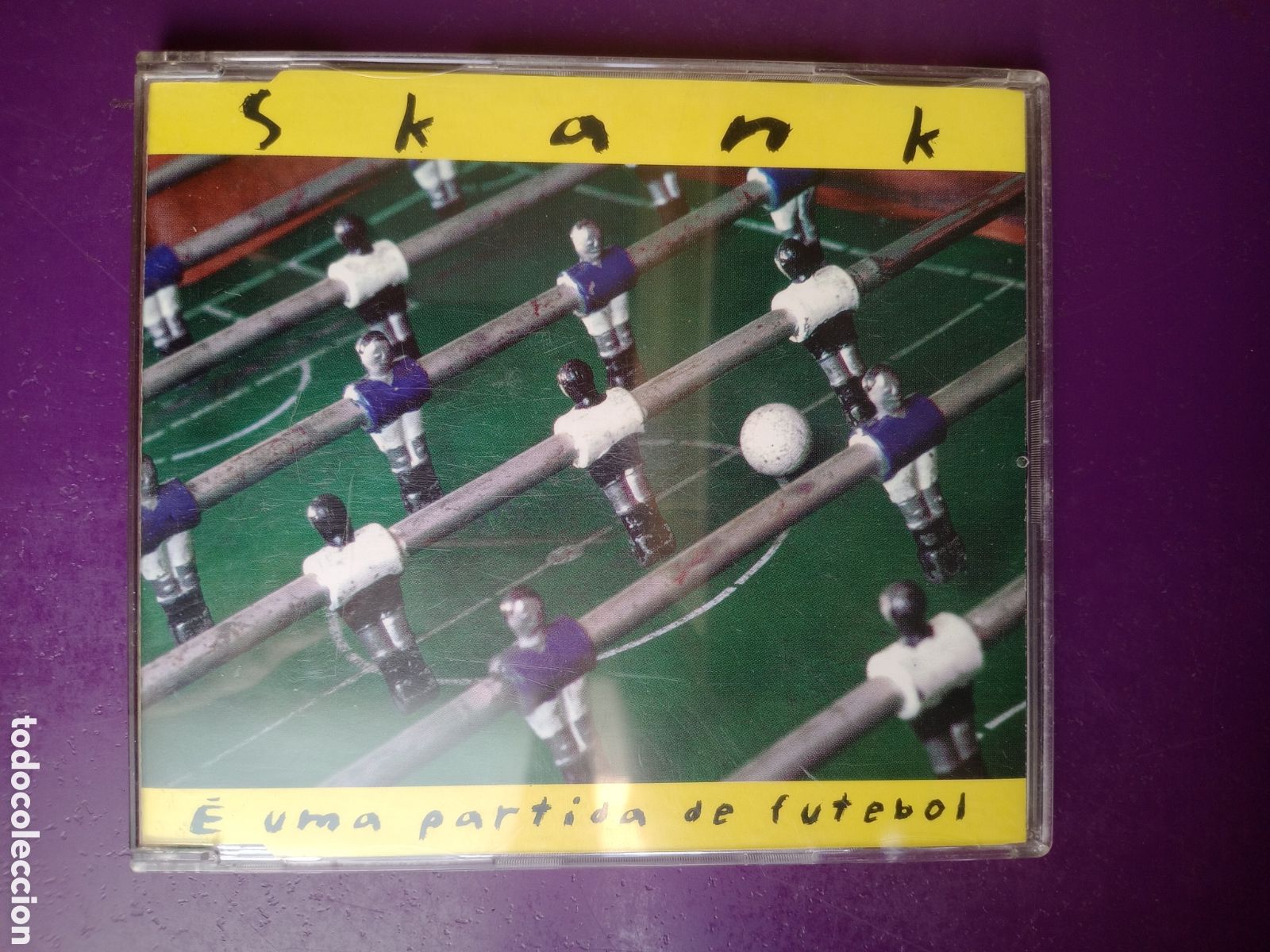 CDs de M&uacute;sica: Skank &ndash; &Eacute; Uma Partida De Futebol - CD CHAOS PROMO 1 TEMA 1998 - BRASIL SKA FUTBOL