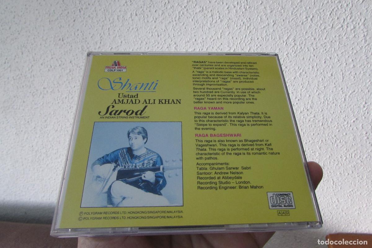 CDs de m&uacute;sica: Ustad Amjad Ali Khan* &ndash; Shanti - Foto 2