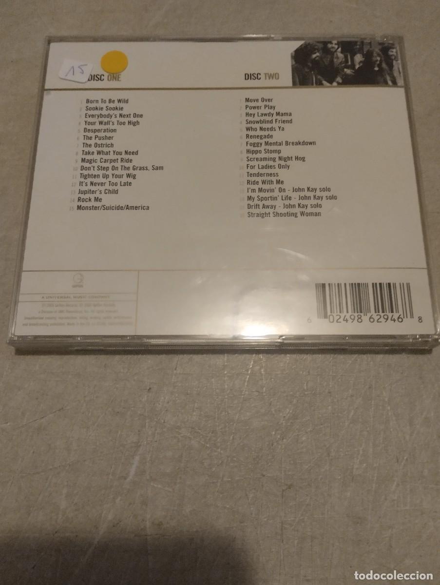 CDs de m&uacute;sica: STEPPENWOLF DOBLE CD GOLD - Foto 4
