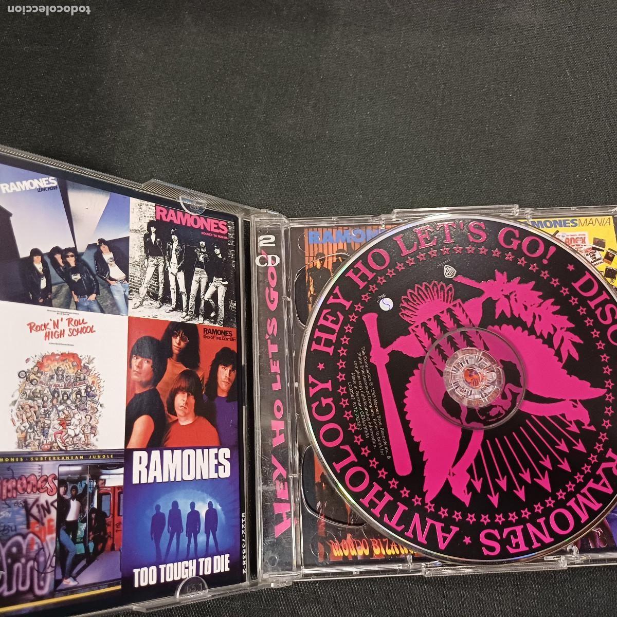 CDs de m&uacute;sica: RAMONES/ANTHOLOGY/CD PUNK 2 DISCOS. - Foto 2