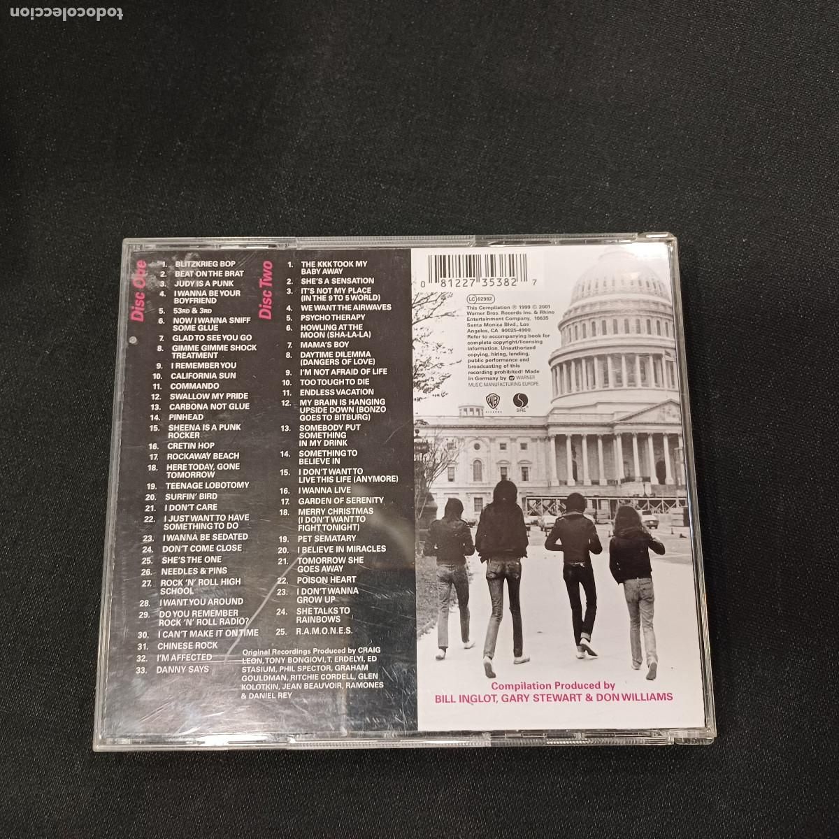 CDs de m&uacute;sica: RAMONES/ANTHOLOGY/CD PUNK 2 DISCOS. - Foto 4