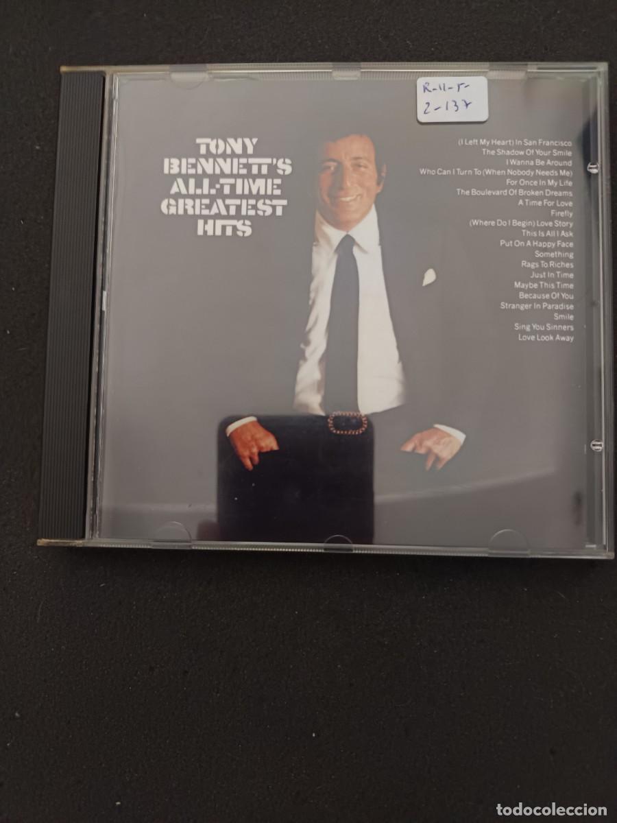 CDs de m&uacute;sica: TONI BENNETTS ALL TIME GREATEST HITS - Foto 1