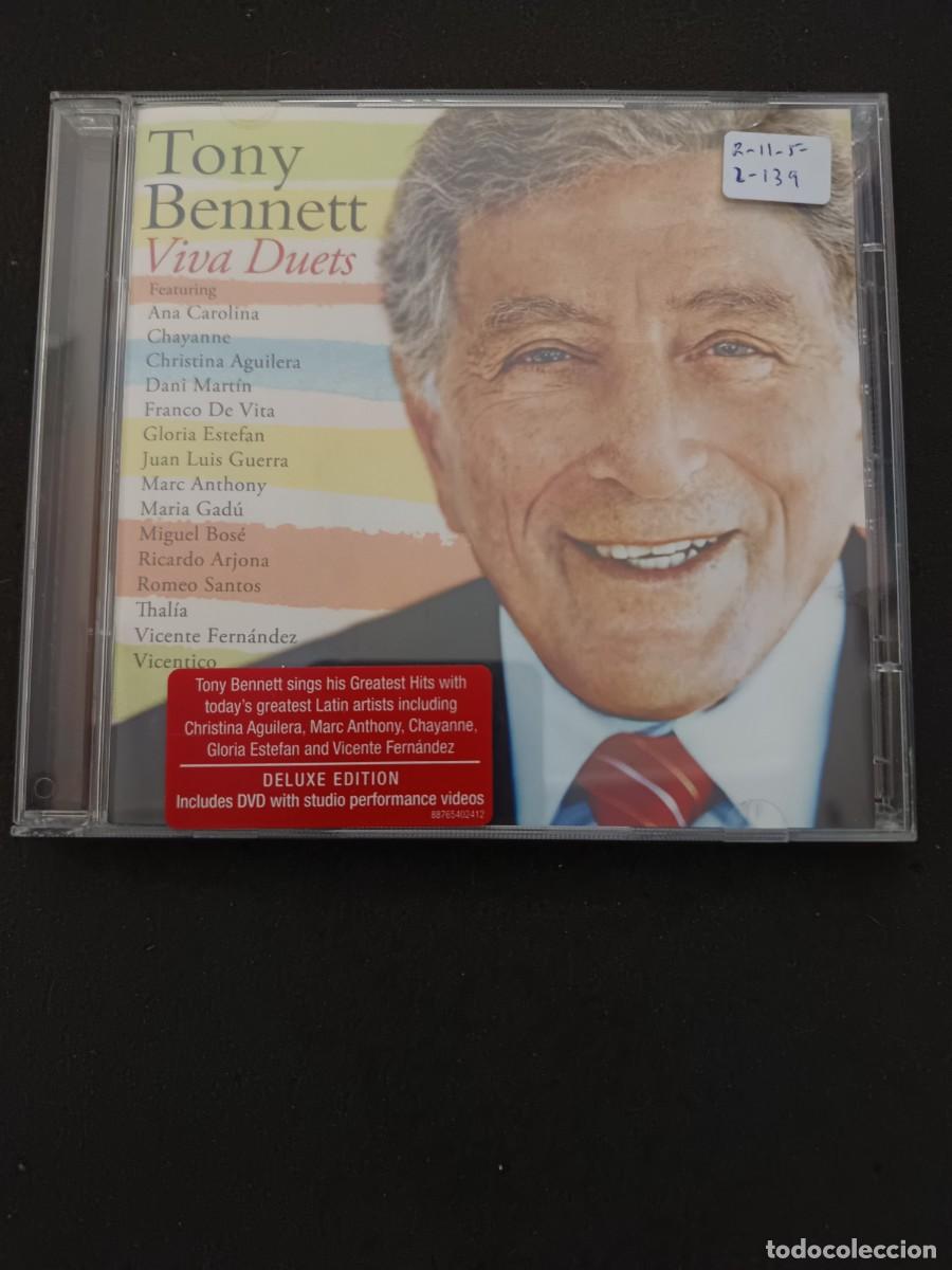 CDs de m&uacute;sica: CD + DVD. TONI BENNETT. VIVA DUETS - Foto 1