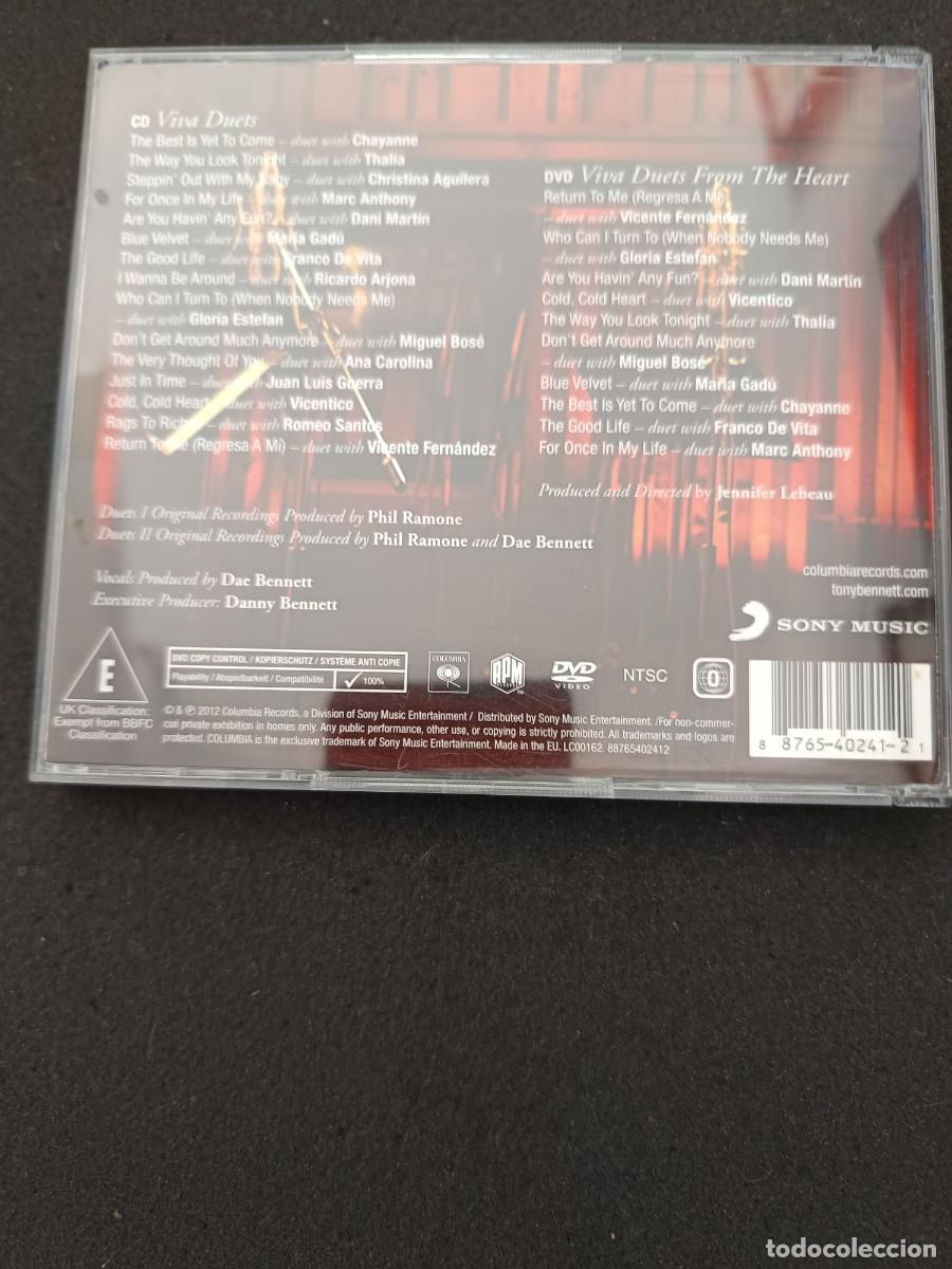 CDs de m&uacute;sica: CD + DVD. TONI BENNETT. VIVA DUETS - Foto 2