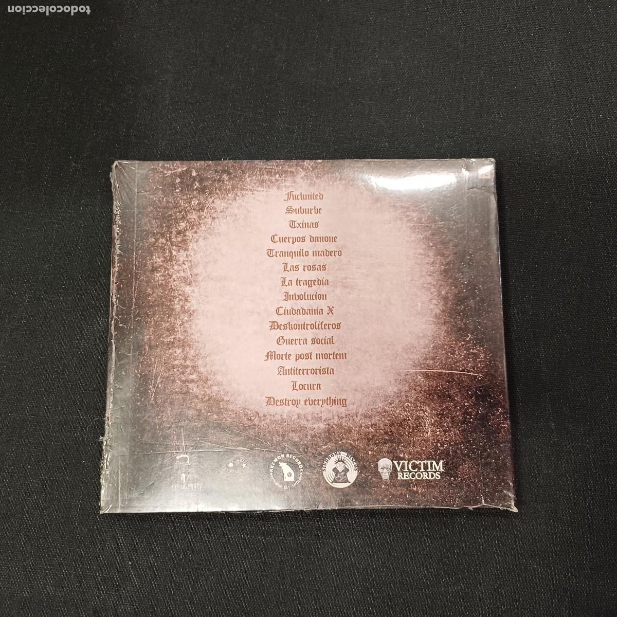 CDs de m&uacute;sica: ULTIMO REBUZNO/CD PUNK DIGIPACK PRECINTADO&iexcl;&iexcl;&iexcl;&iexcl;. - Foto 2