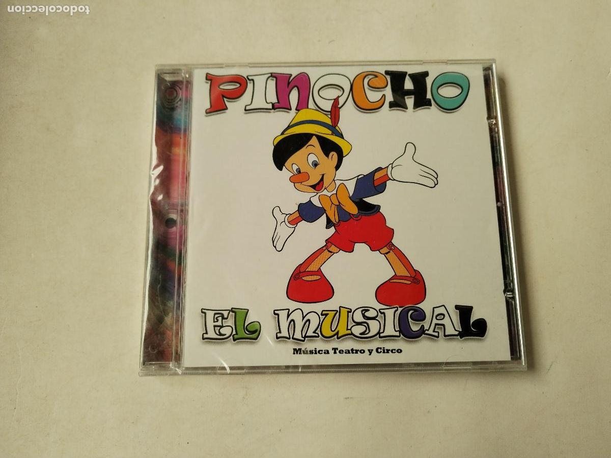 CDs de M&uacute;sica: cd pinocho el musical, musica, teatro y circo - c188