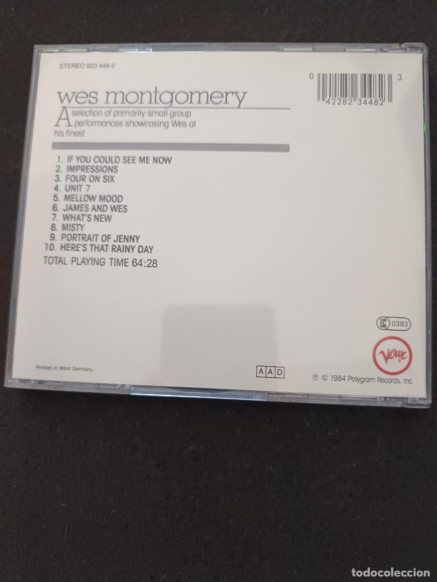 CDs de m&uacute;sica: WES MONTGOMERY. THE SILVER COLLECTION - Foto 2