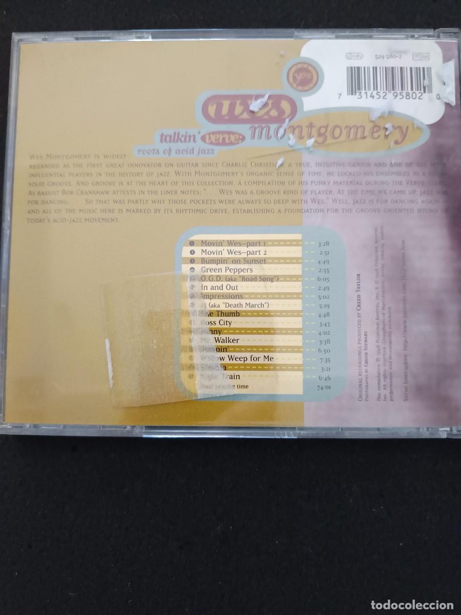 CDs de m&uacute;sica: WES MONTGOMERY. TALKIN VERVE - Foto 2