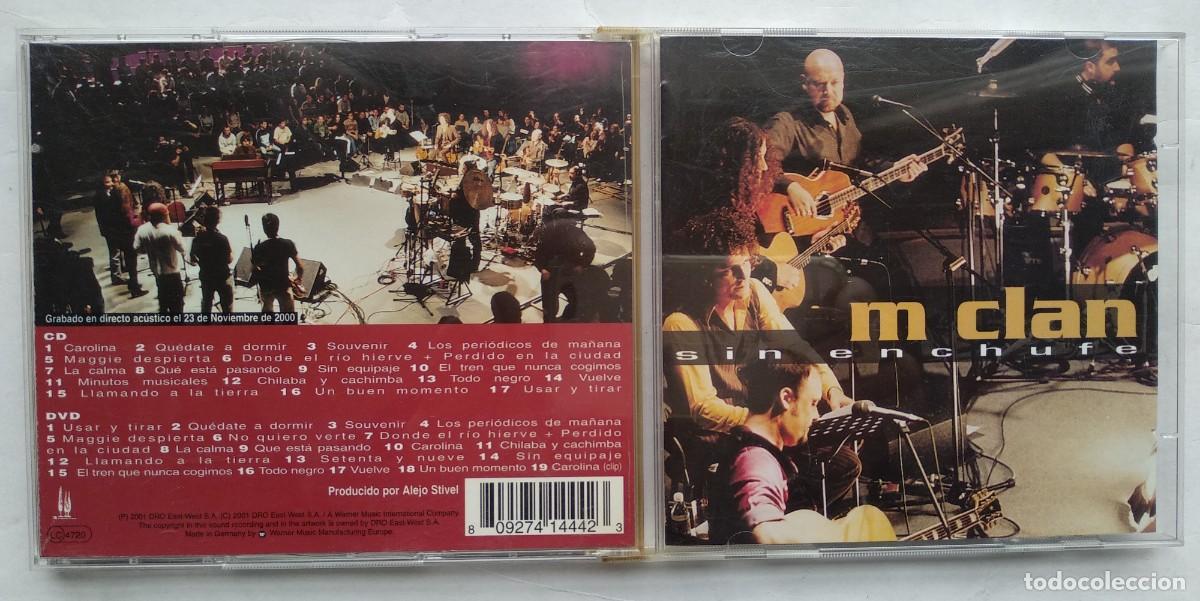 CDs de m&uacute;sica: M CLAN. SIN ENCHUFE. CD. - Foto 1