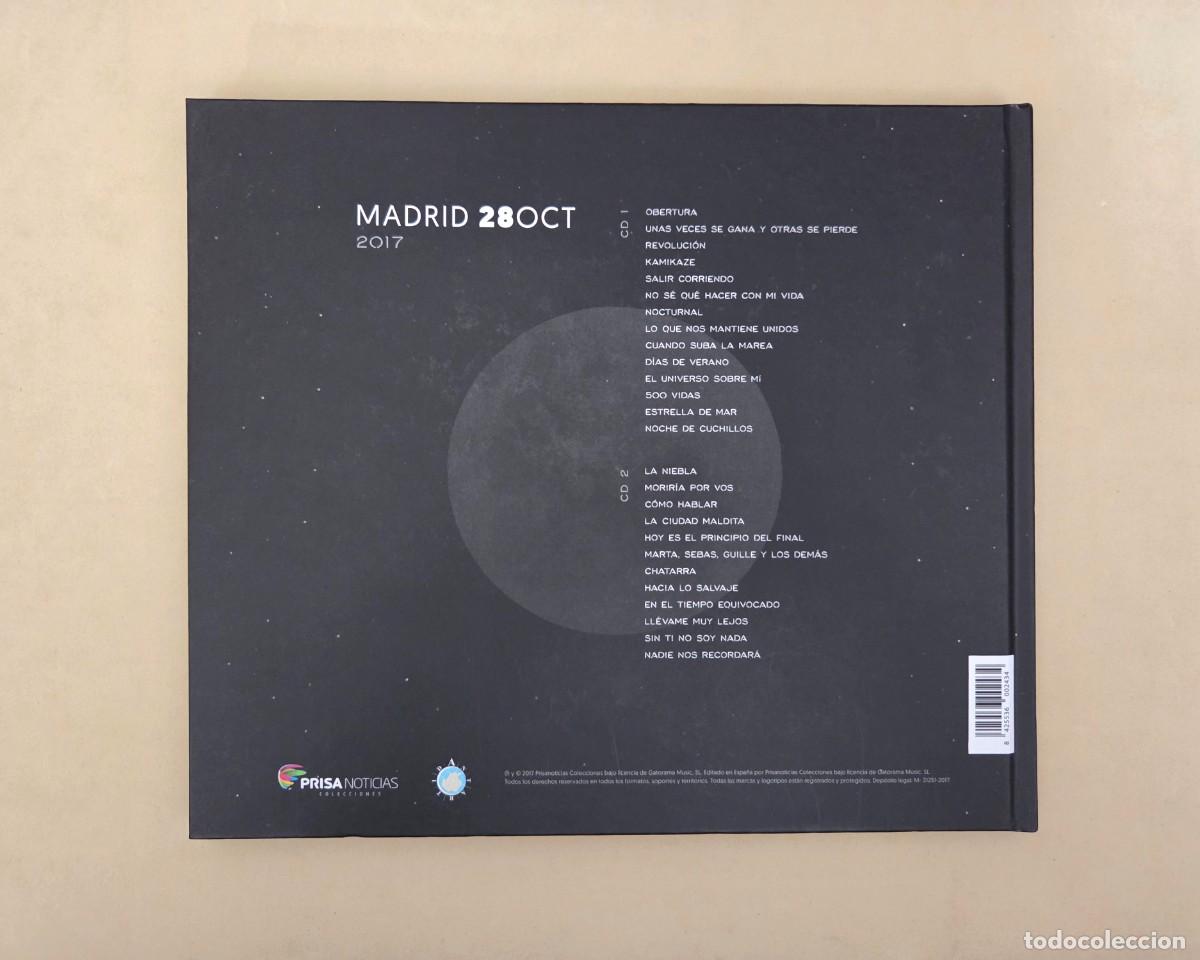 CDs de m&uacute;sica: AMARAL DOBLE CD LIBRO. DIRECTO SUPERLUNA (2017). - Foto 3
