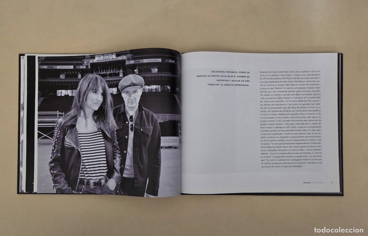 CDs de m&uacute;sica: AMARAL DOBLE CD LIBRO. DIRECTO SUPERLUNA (2017). - Foto 12