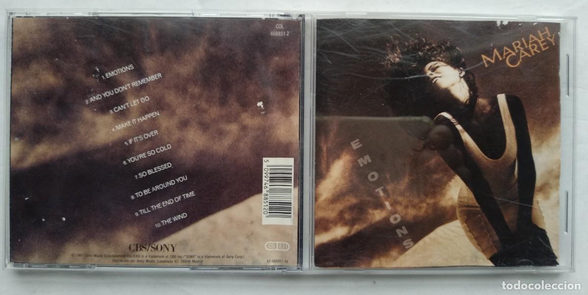 CDs de m&uacute;sica: MARIAH CAREY. EMOTIONS. CD. - Foto 1