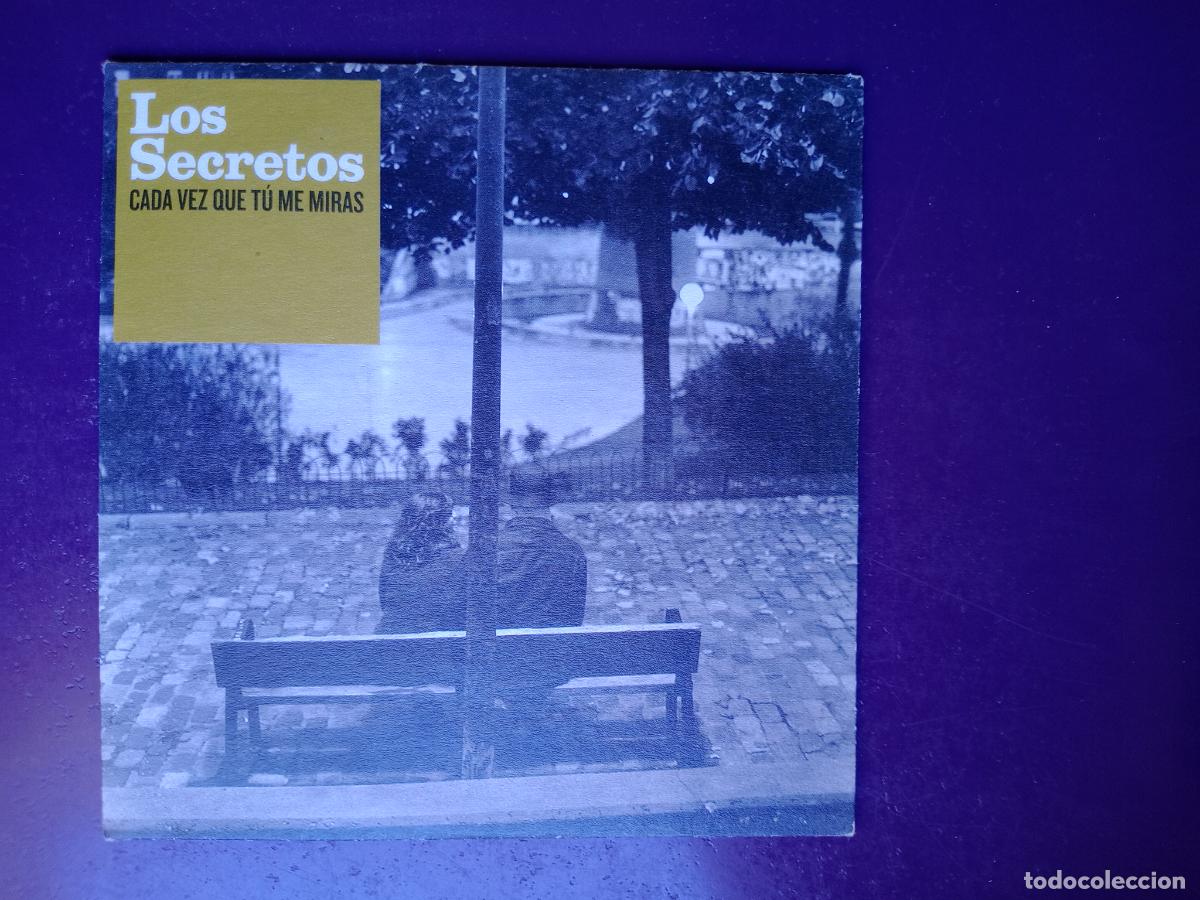 CDs de M&uacute;sica: Los Secretos &ndash; Cada Vez Que T&uacute; Me Miras - CD Sg DRO PROMO 1 TEMA 2002 -