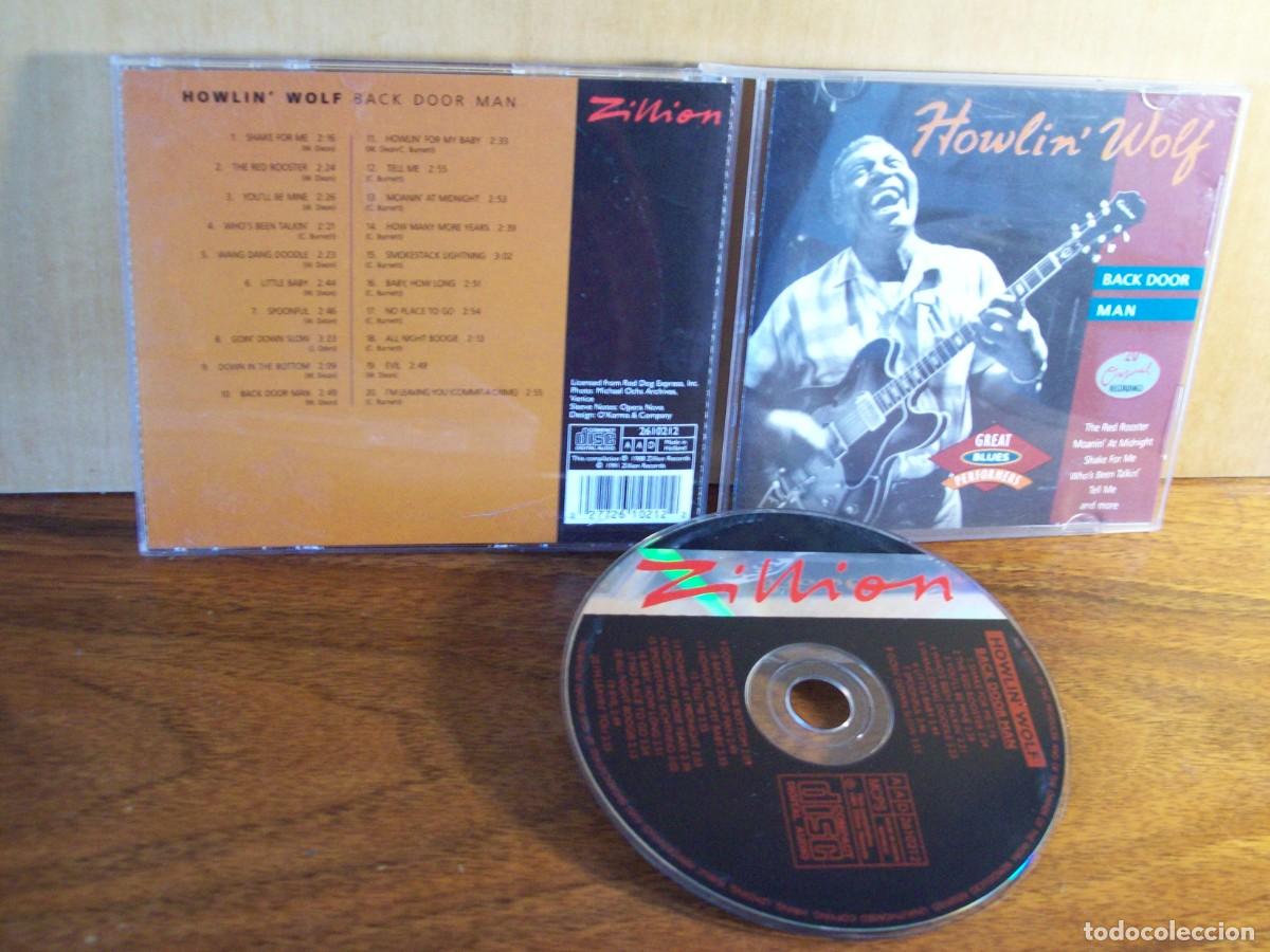 CDs de m&uacute;sica: HOWLIN WOLF - BACK DOOR MAN - GREAT BLUES PERFORMERS - CD - Foto 1
