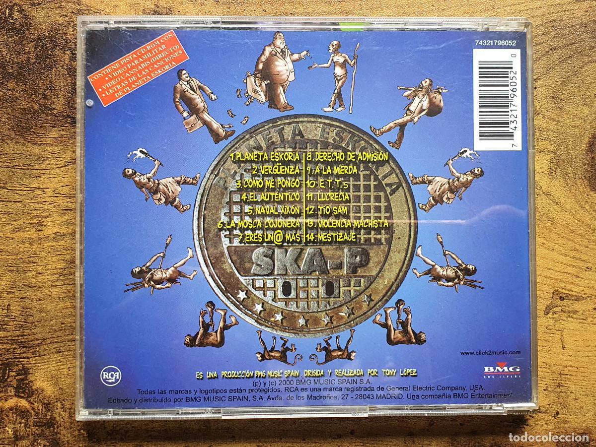 CDs de m&uacute;sica: Ska-P &lrm;&ndash; Planeta Eskoria - Foto 2