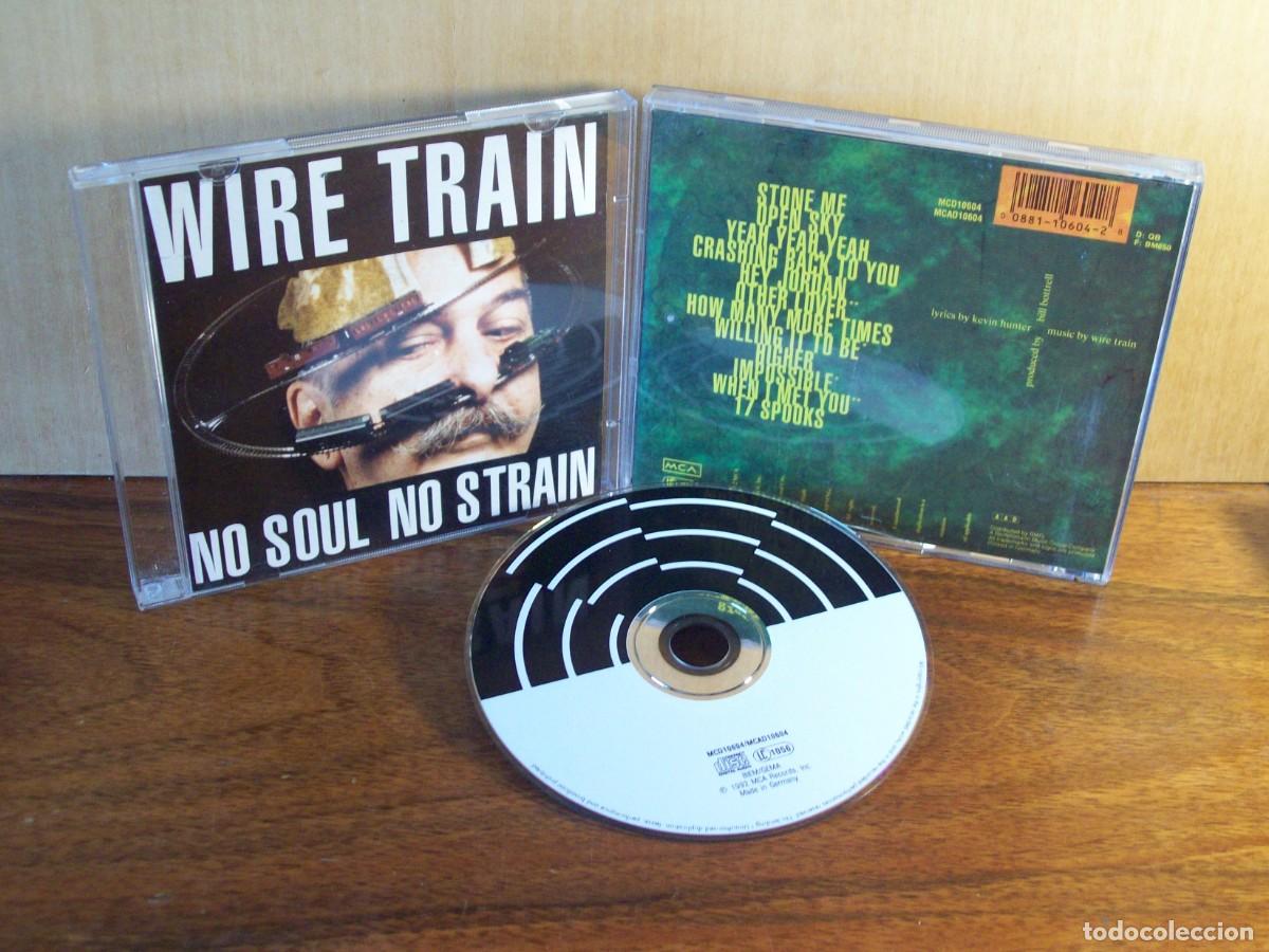 CDs de m&uacute;sica: WIRE TRAIN - NO SOUL NO STRAIN - CD - Foto 1