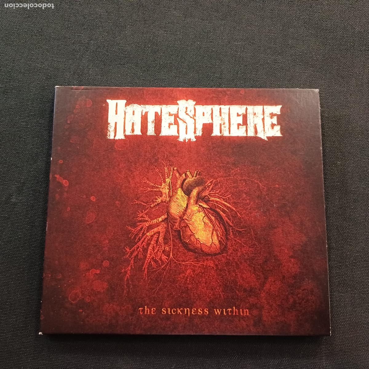 CDs de m&uacute;sica: HATESPHERE/THE SICKNESS WITHIN/CD DIGIPACK METAL. - Foto 1