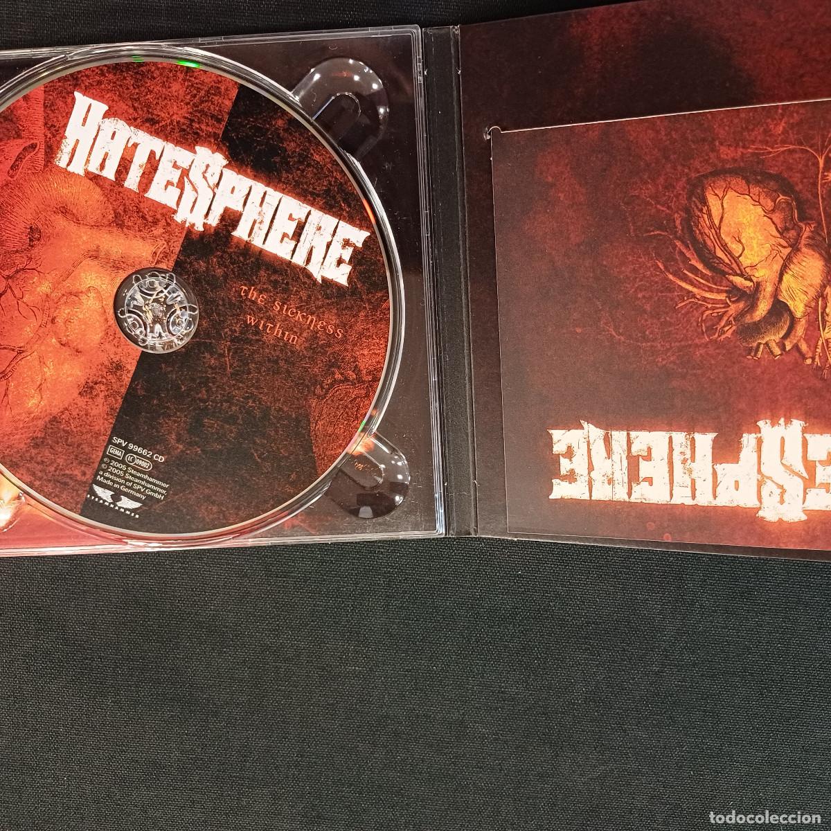 CDs de m&uacute;sica: HATESPHERE/THE SICKNESS WITHIN/CD DIGIPACK METAL. - Foto 2