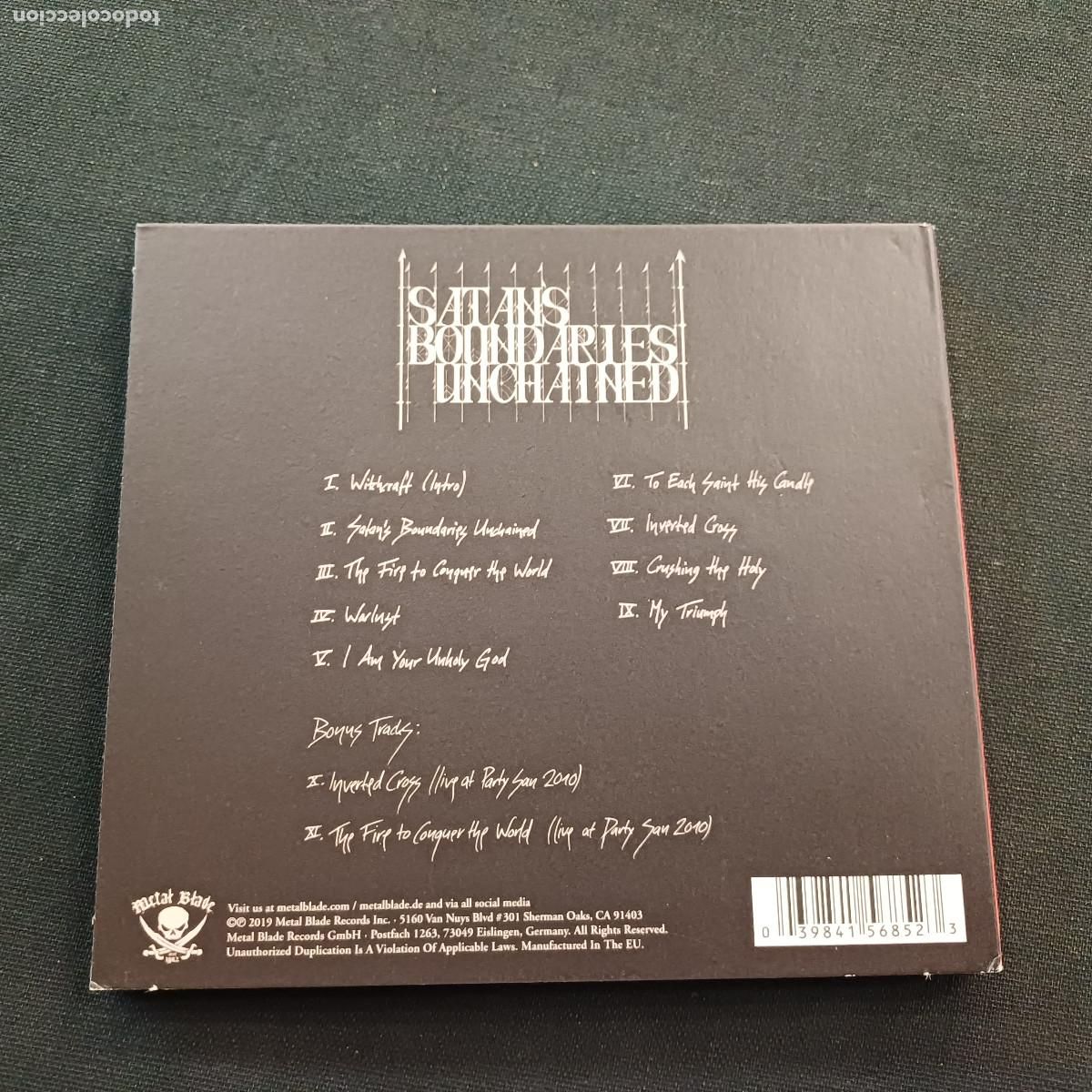 CDs de m&uacute;sica: DKETZER/SATANS BOUND DARIES UNCHAINED/CD DIGIPACK METAL. - Foto 3