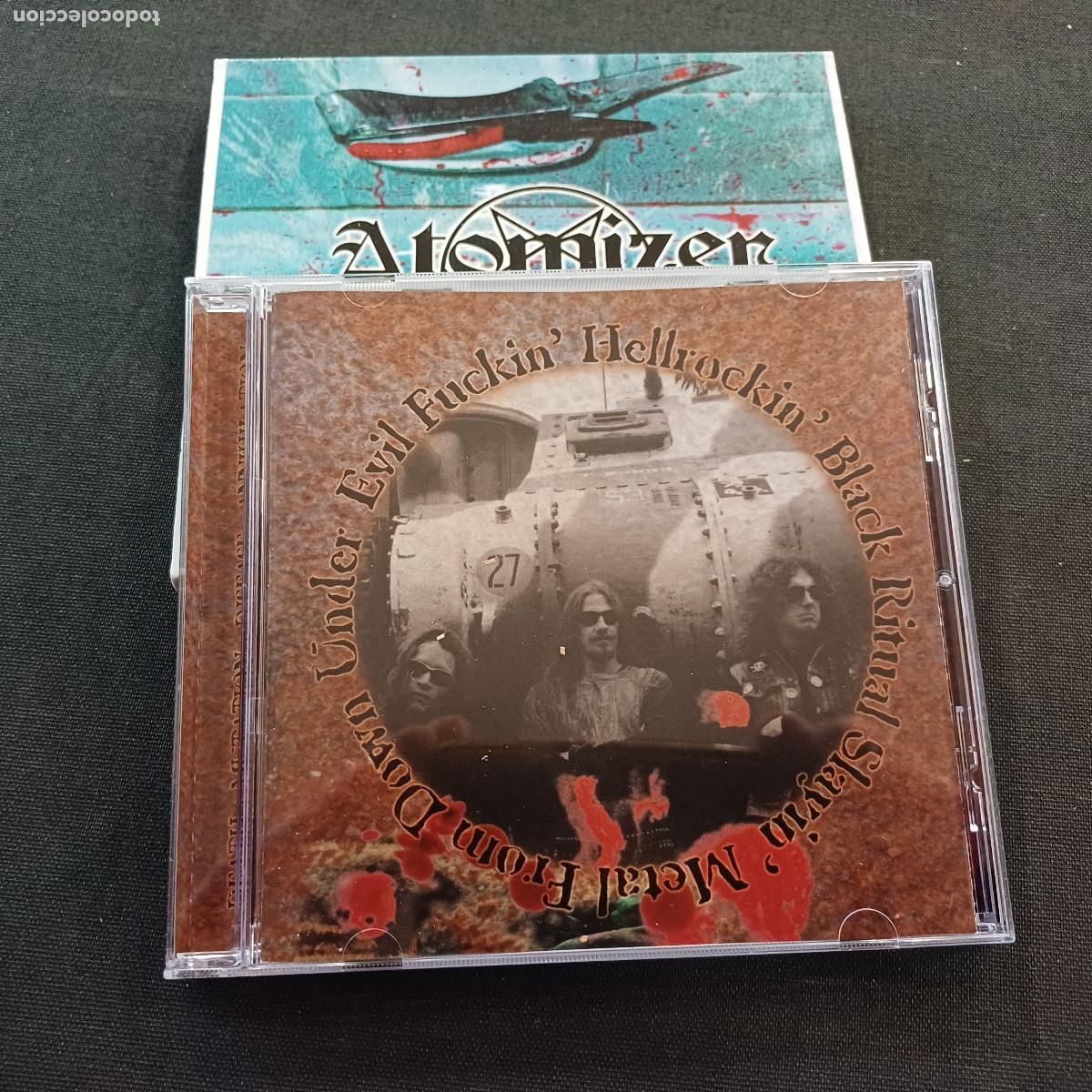 CDs de m&uacute;sica: ATOMIZER/DEATH+MUTATION+DISEASE+ANNIHILATION/CD METAL. - Foto 2