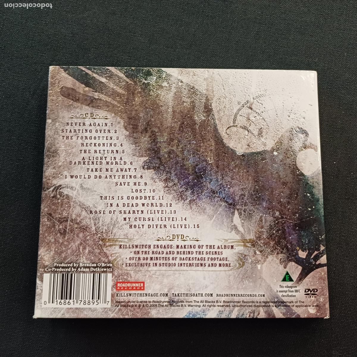CDs de m&uacute;sica: KILLSWITCH ENGAGE/SPECIAL EDITION/CD + DVD METAL. - Foto 4