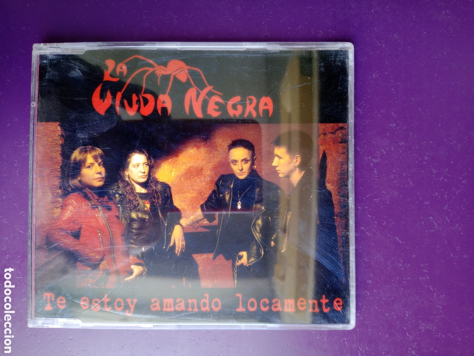 CDs de M&uacute;sica: La Viuda Negra &ndash; Te Estoy Amando Locamente - CD Sg CLAN 1998 - HARD ROCK URBANO CHICAS NAVARRA