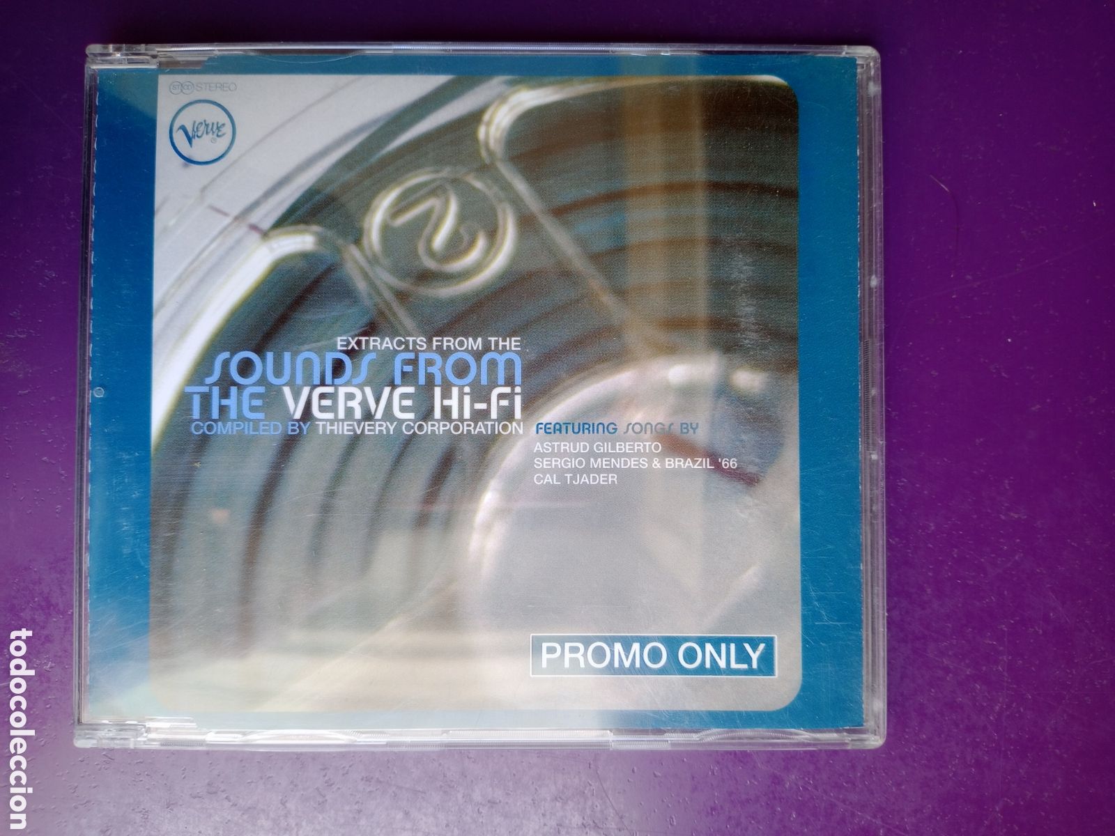 CDs de M&uacute;sica: Extracts The Verve Hi-Fi - CD Sg PROMO 3 TEMAS 2002 - BRASIL JAZZ , GILBERTO, MENDES, TJADER - BOSSA