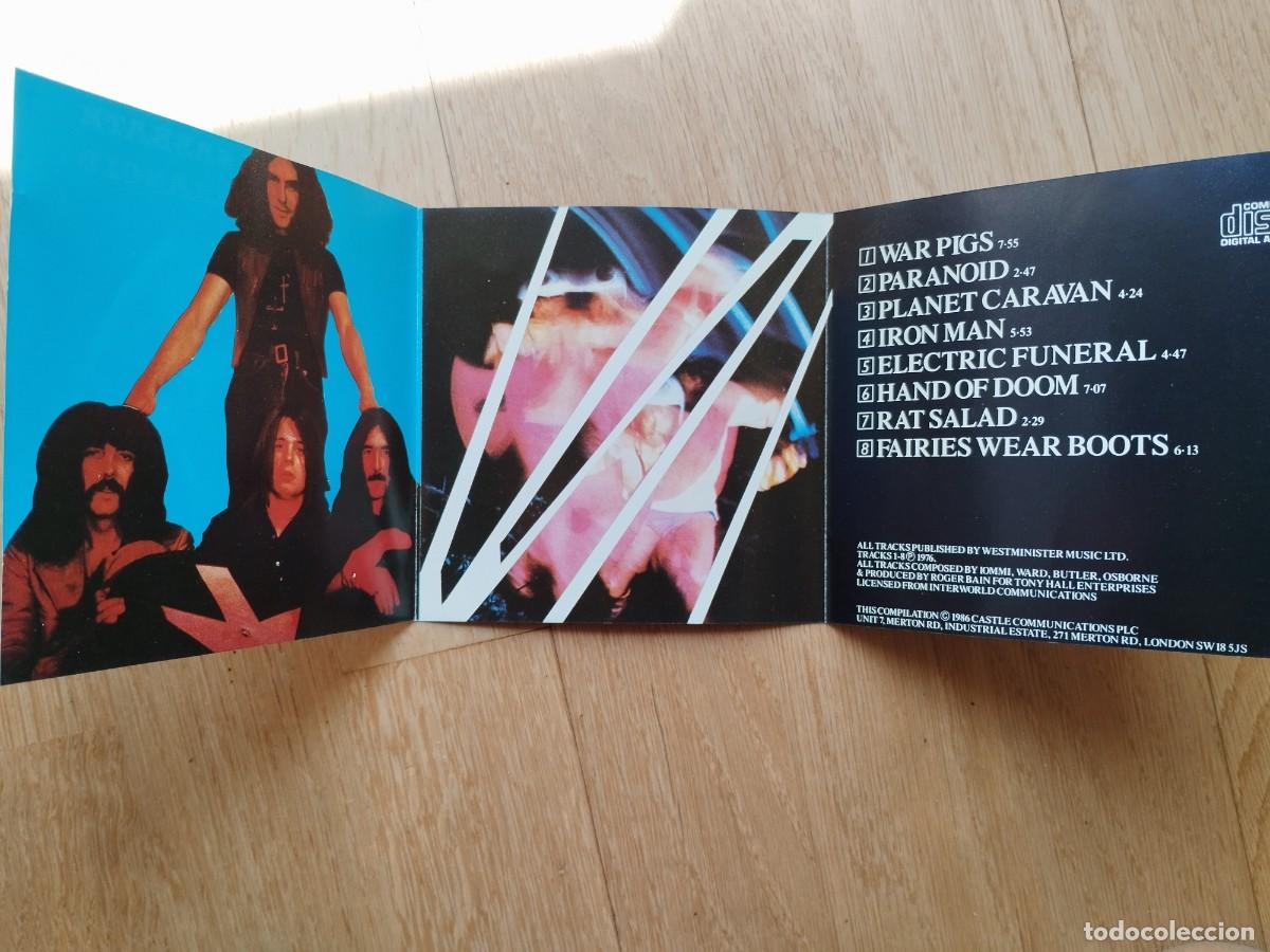 CDs de m&uacute;sica: BLACK SABBATH Paranoid cd 2&ordf; mano - Foto 3