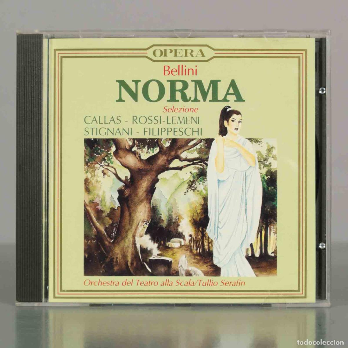 CDs de M&uacute;sica: CD. Bellini Norma Selezione - Maria Callas, Rossi-Lemeni, Stignani, Filippeschi - Orchestra del Teat