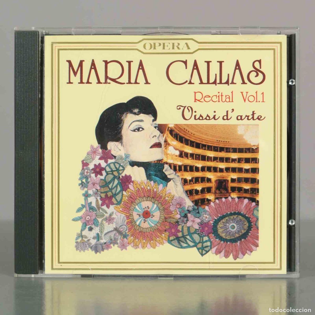 CDs de M&uacute;sica: CD. Recital Vol.1 Vissi d&acute;arte - Maria Callas