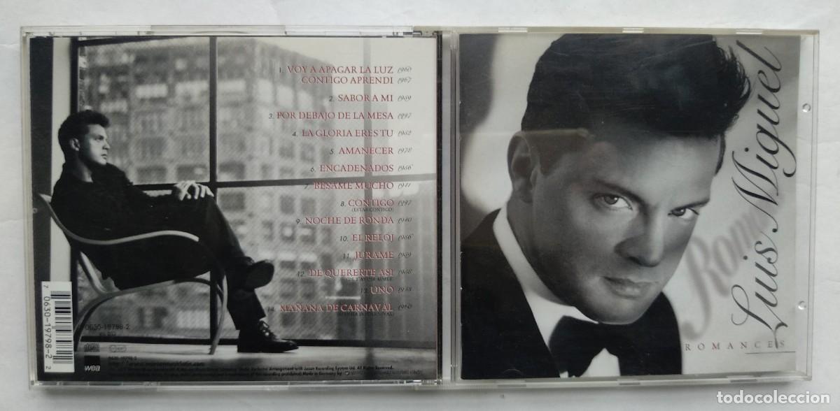 CDs de m&uacute;sica: LUIS MIGUEL. ROMANCES. CD. - Foto 1
