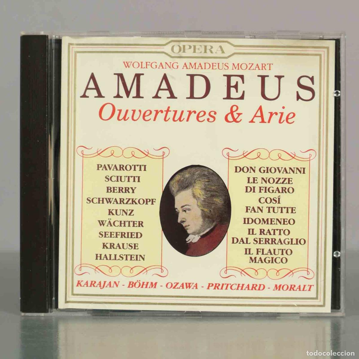 CDs de M&uacute;sica: CD. Amadeus Ouvertures and Arie - Wolfgang Amadeus Mozart