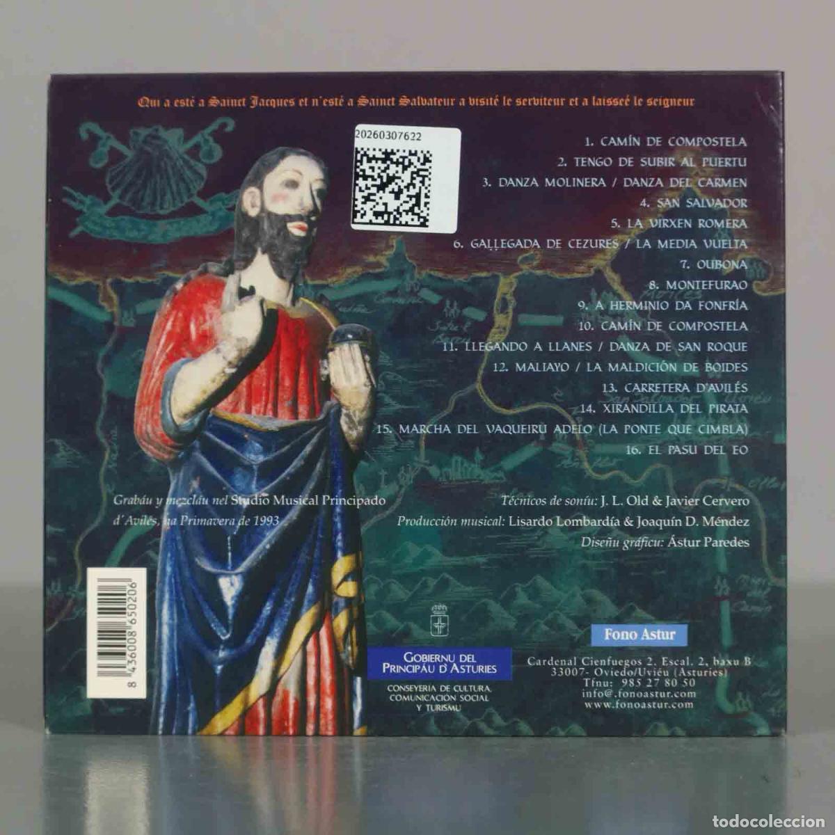 CDs de m&uacute;sica: CD. Asturies: Cam&iacute;n de Compostela - Boides - Foto 2