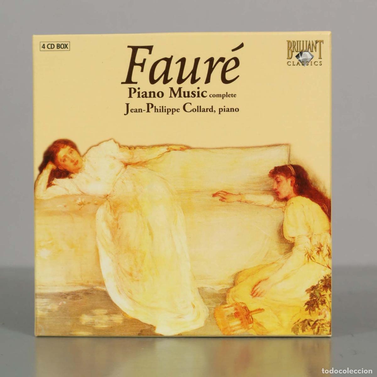 CDs de M&uacute;sica: CD. Faur&eacute; - Jean-Philippe Collard &ndash; Piano Music Complete