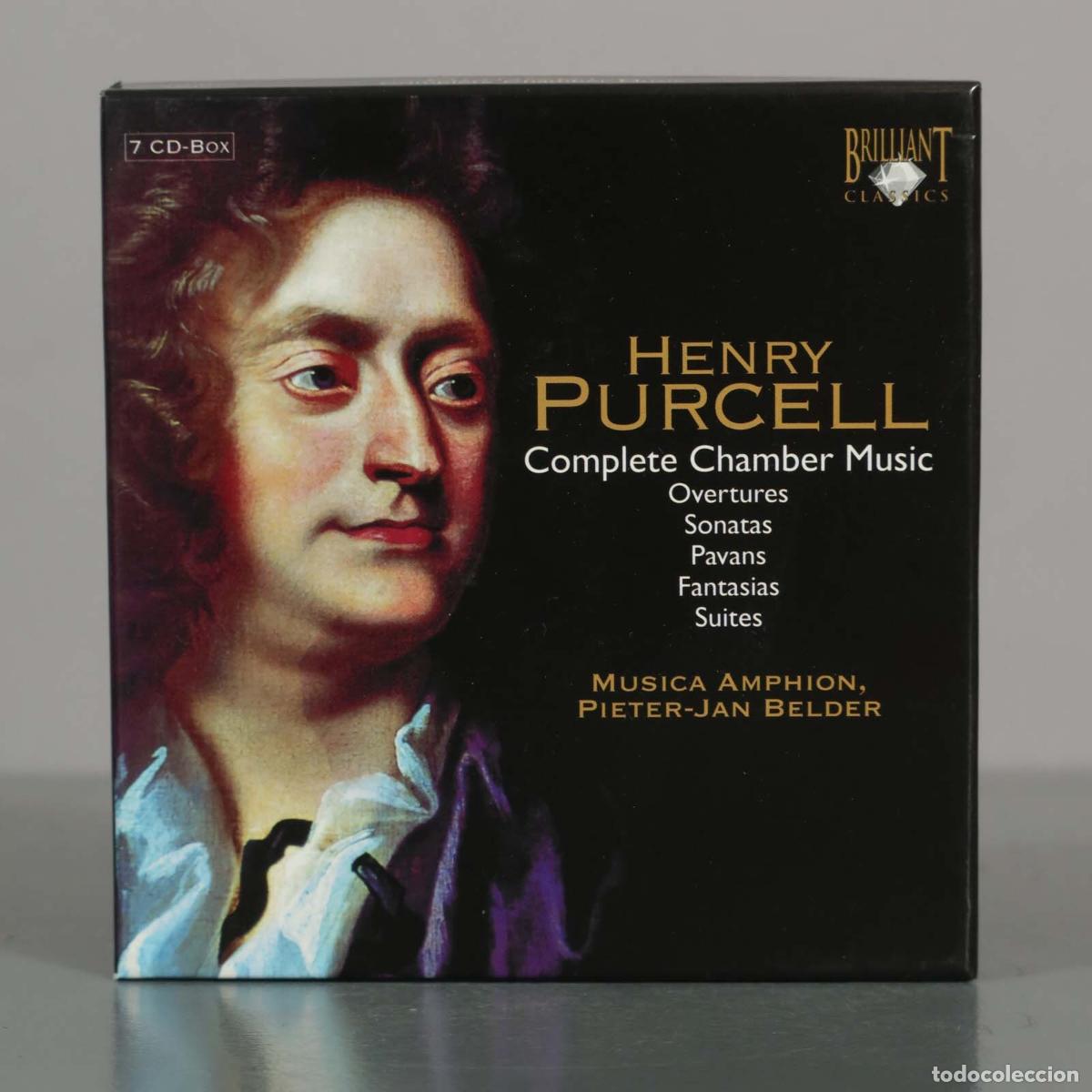 CDs de M&uacute;sica: CD. Complete Chamber Music - Henry Purcell - Musica Amphion - Pieter-Jan Belder