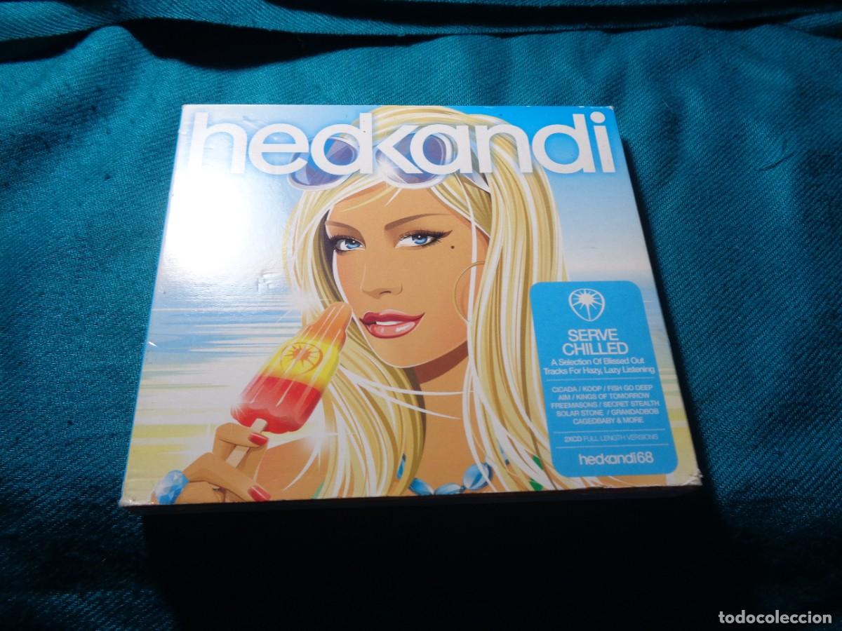 CDs de m&uacute;sica: SERVE CHILLED. HEDKANDI 68. 2 CD&acute;S DIGIPACK - Foto 1