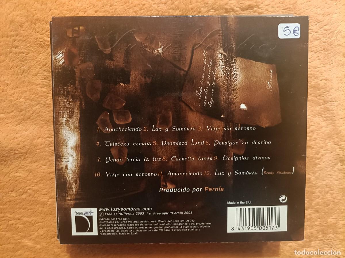 CDs de m&uacute;sica: Luz y Sombras - Luz y Sombras - CD. - Foto 2