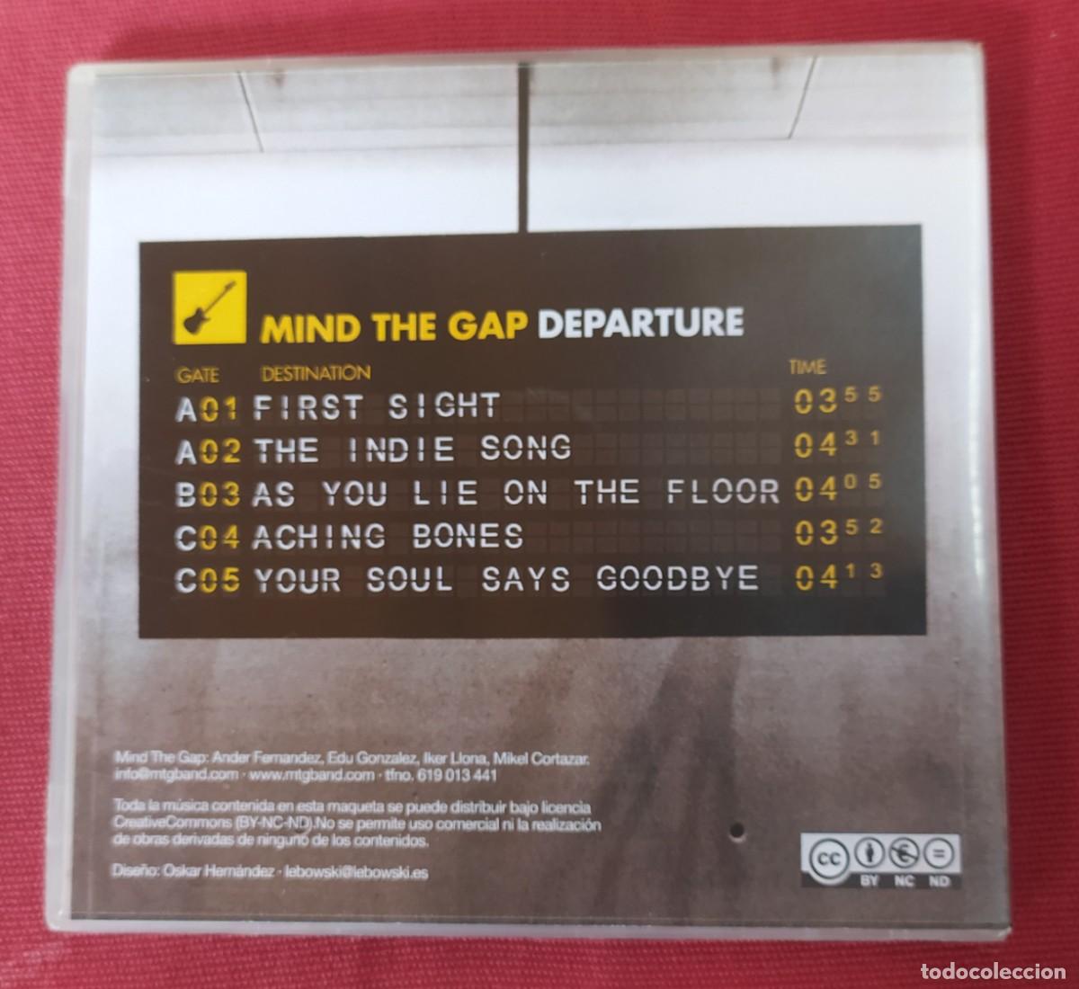 CDs de m&uacute;sica: CD Mind the gap. Departure - Foto 2