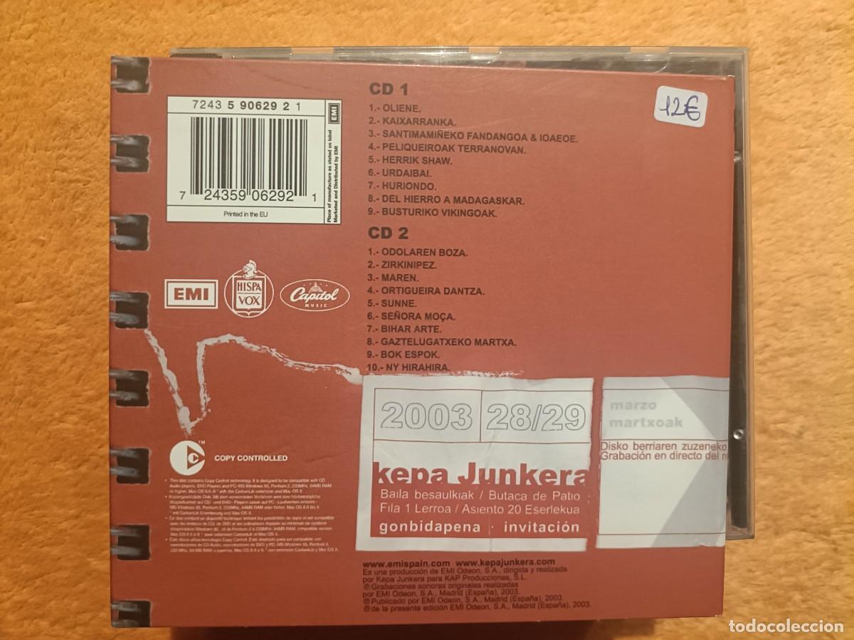 CDs de m&uacute;sica: Kepa Junkera - Doble CD. - Foto 2