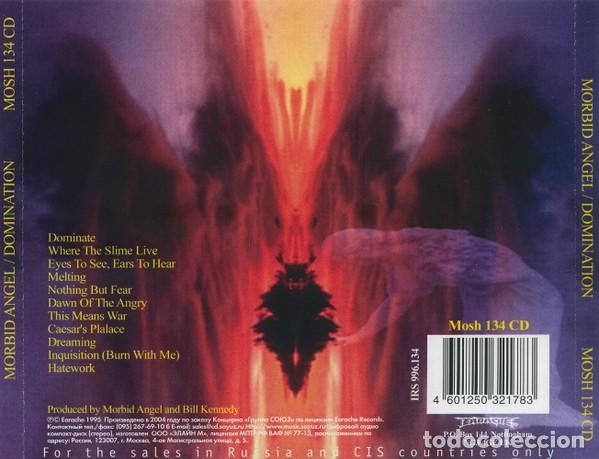 CDs de m&uacute;sica: Morbid Angel &ndash; Domination - Foto 2