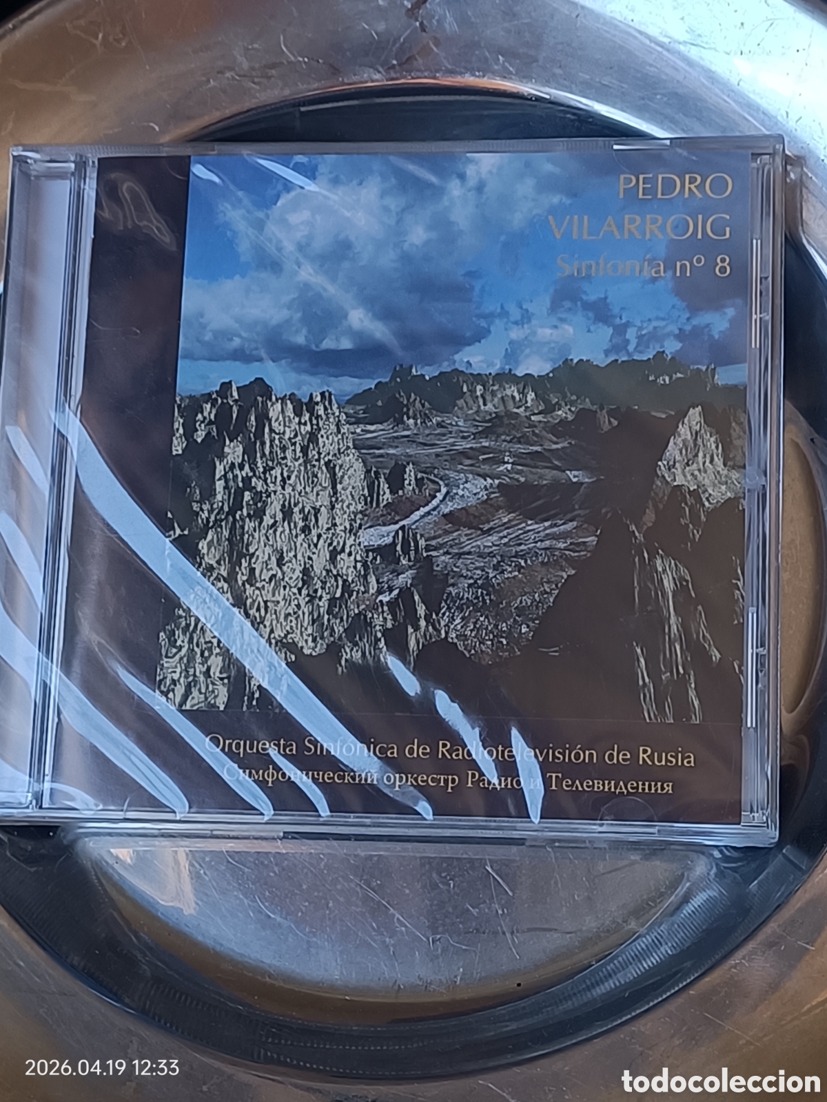 CDs de M&uacute;sica: PEDRO VILARROIG - SINFONIA N&ordm;8 - ORQ SINFONICA RUSIA, VICTOR IVANOV CD PRECINTADO